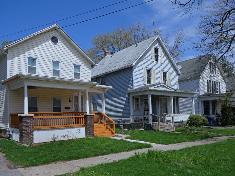 Consulting with a homeowner about trim options